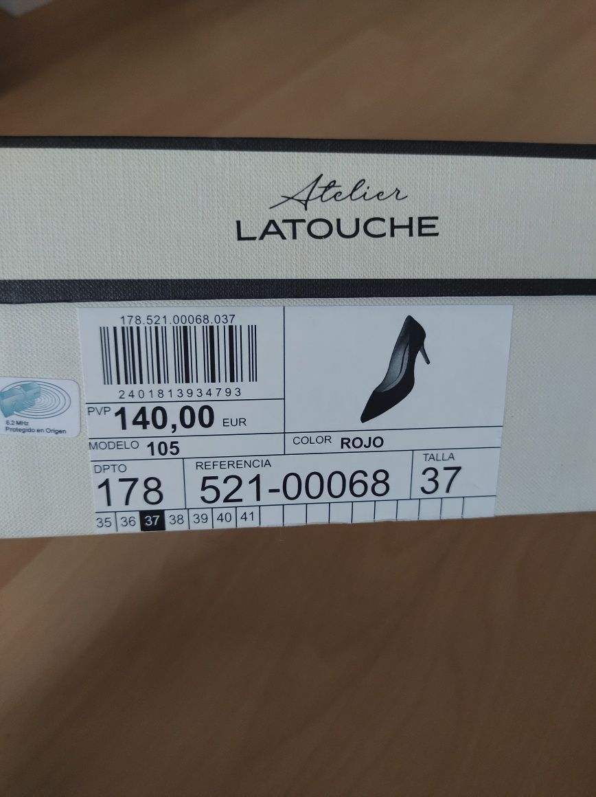 Sapatos Atelier Latouche Vermelhos