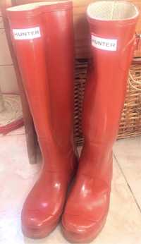 Botas hunter 36 laranja