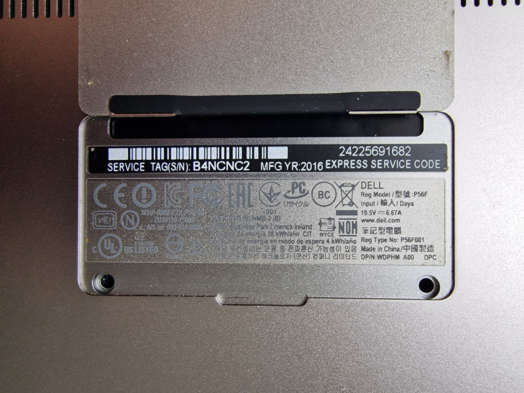 Laptop Dell XPS 15 i7/GTX960/8GB/256GB