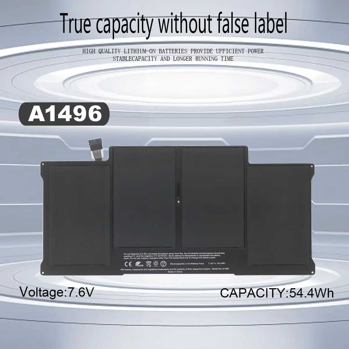 Батарея, Акумулятор для Macbook A1466 Air 13 2013г / 7150mAh / #A1496