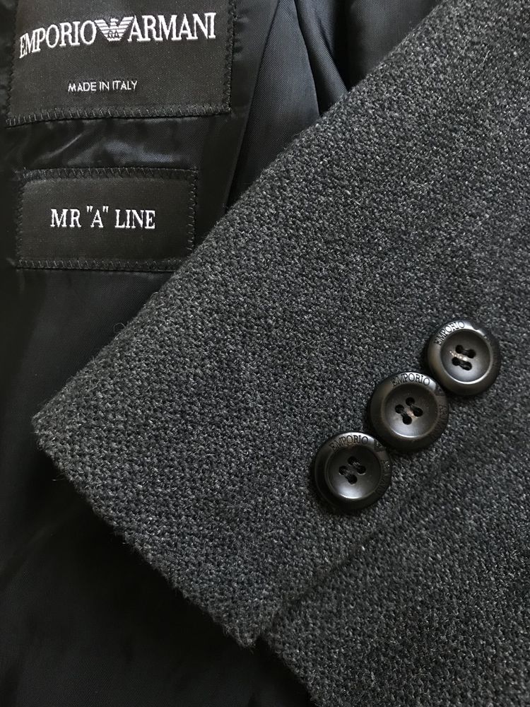 Премиальное пальто Emporio Armani MR “A” LINE