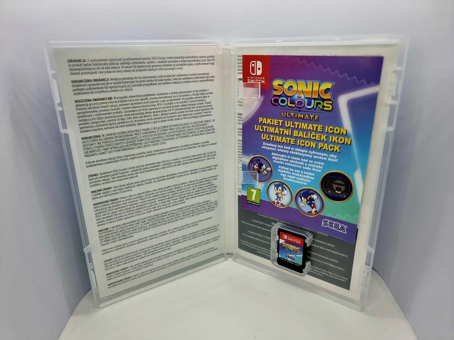 Sonic Colours Ultimate Edycja Limitowana - Nintendo Switch