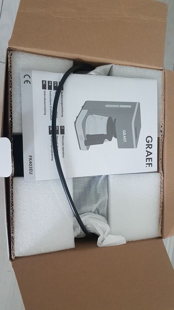 Ekspres przelewowy Graef Fk403 ekspres do kawy 1,25l czerwony