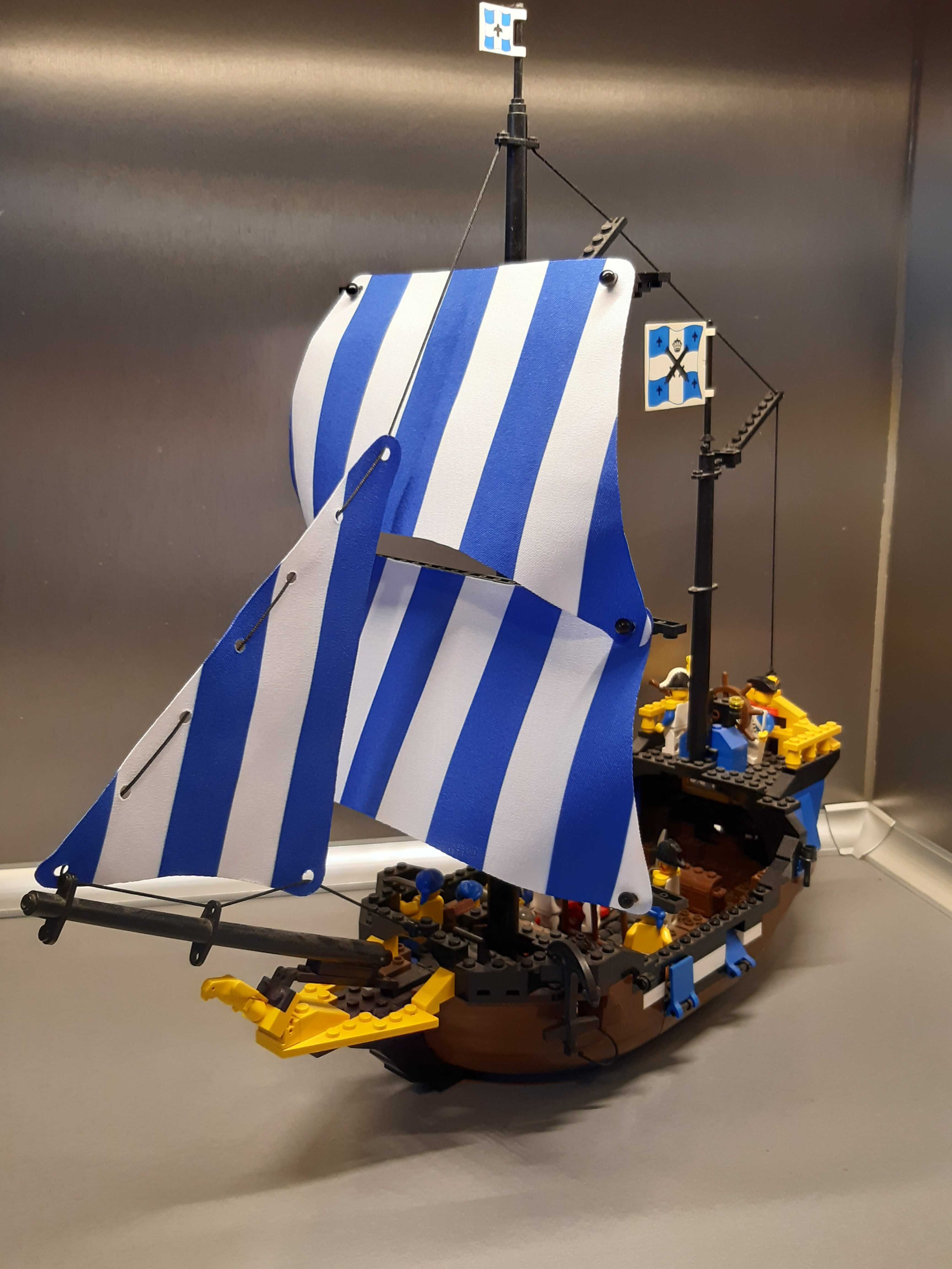 NOWE drukowane żagle Lego Pirates 6274 Caribbean Clipper custom