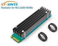Радиатор для М2 диска NGFF NVMe SSD с термопрокладкой 10 мм (Новый)