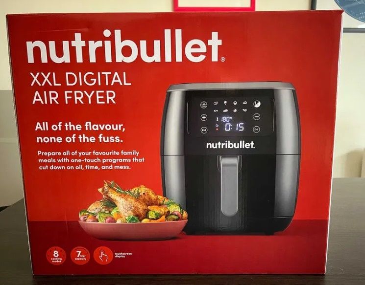 Air fryer XXL digital Nutribullet 7 Litros - Nova