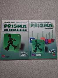Prisma, podręcznik i ćwiczenia do hiszpańskiego poziom A2