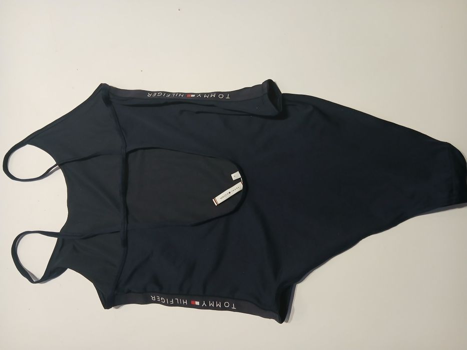 Strój jednoczęściowy Tommy Hilfiger 36 S granatowy