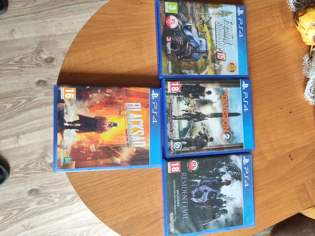 Gry na konsole ps4