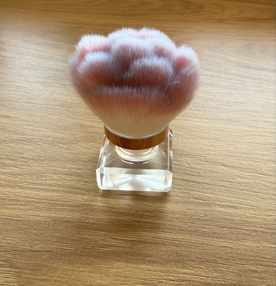 Pędzel do odpylania pyłu do paznokci w etui