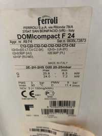 Разборка двухконтурного котла Ferroli DOMIcompact F24.