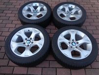 Alufelgi 17 BMW X1 E36 E46 E90 E91  Et34 sr piasty 72,5mm ORYGINAŁ