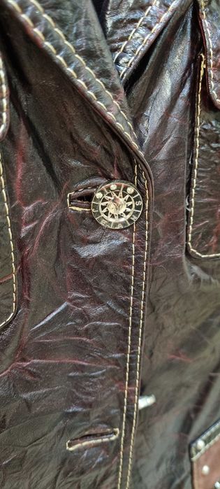 Куртка кожаная, женская