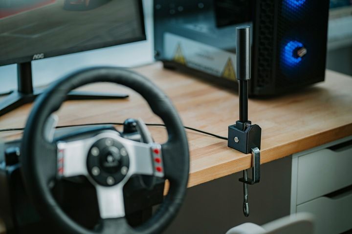 Hamulec Ręczny Usb Hydrołapa Pc Handbrakev3 Simracing Logitech Trustma