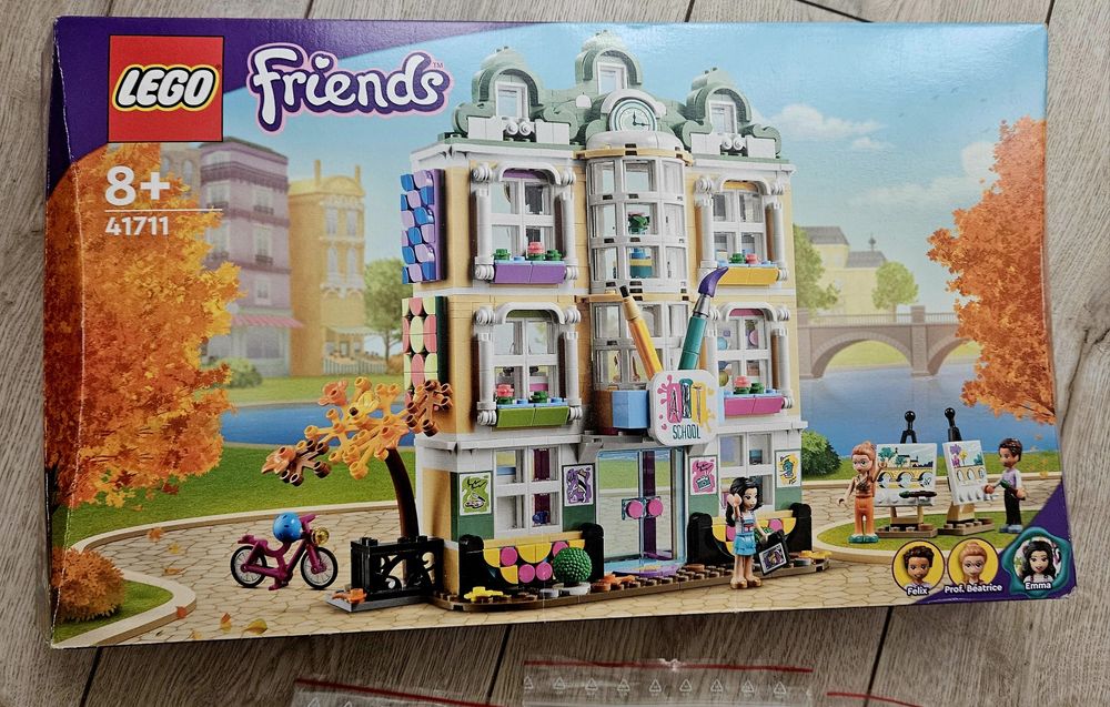 Lego friends 41117 szkoła artystyczna Emmy posortowane Hit jak nowe