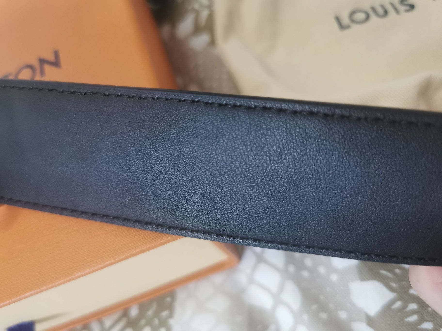 Pasek Louis Vuitton LV Damier belt
