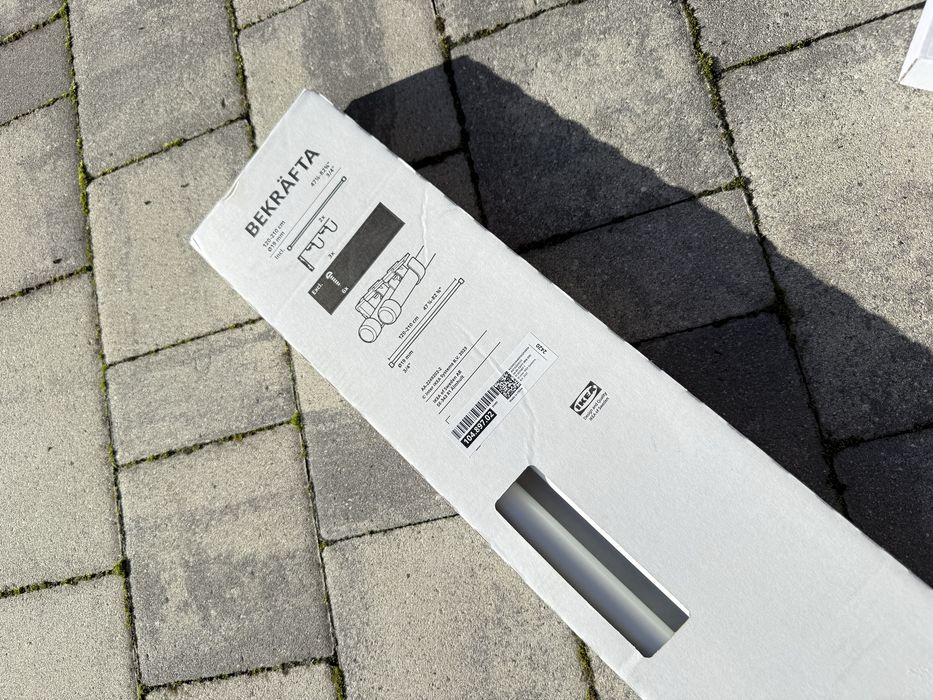 Karnisz ikea Bekrafta + gratis zabki