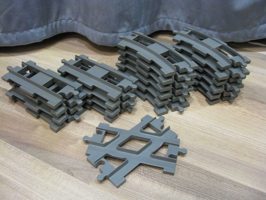 Lego Duplo 10882 Tory kolejowe - vintage