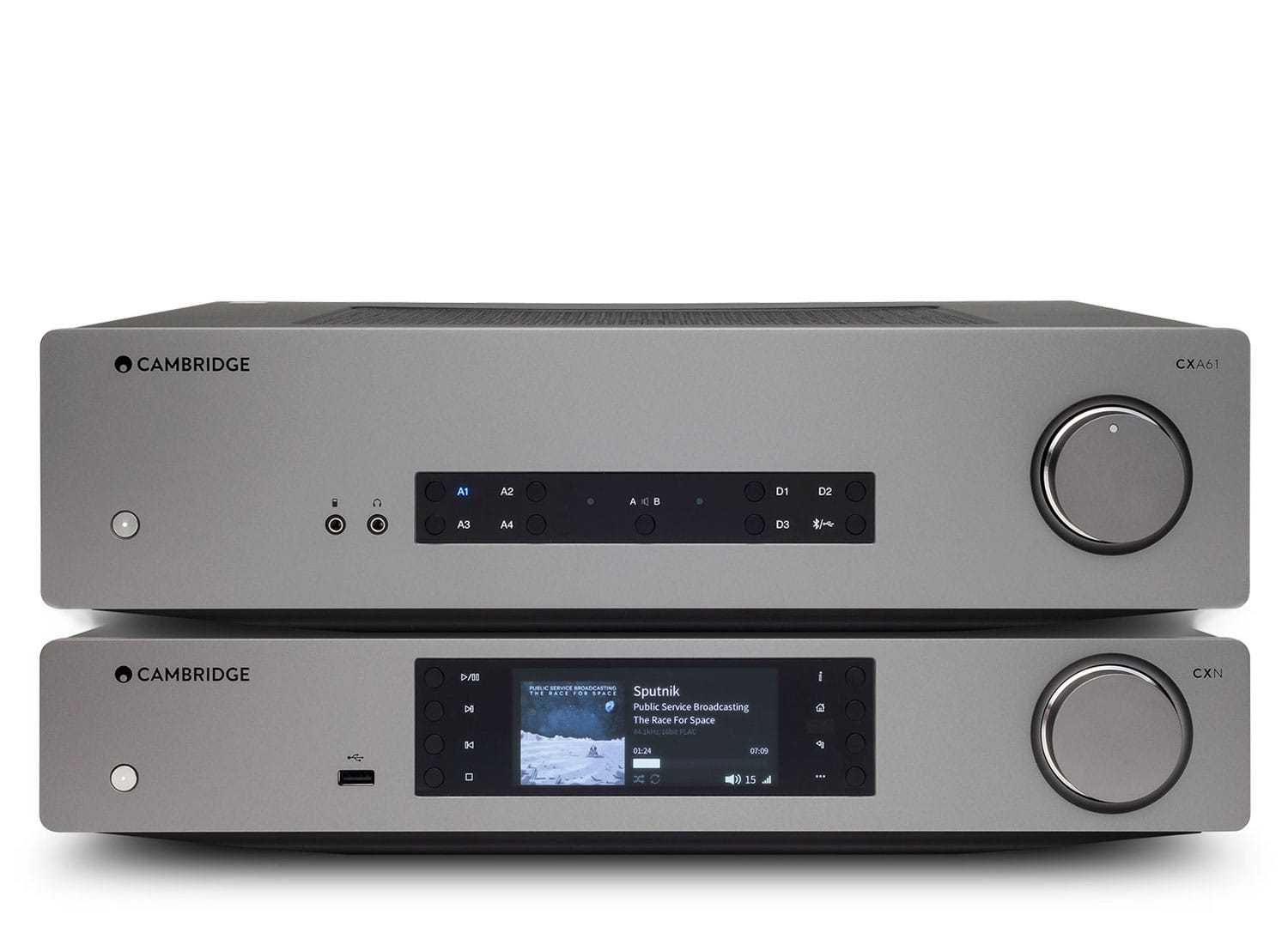ZESTAW CAMBRIDGE AUDIO A 61/CXC V2/CXN V2-sprzęt nowy ,pełna gwarancja