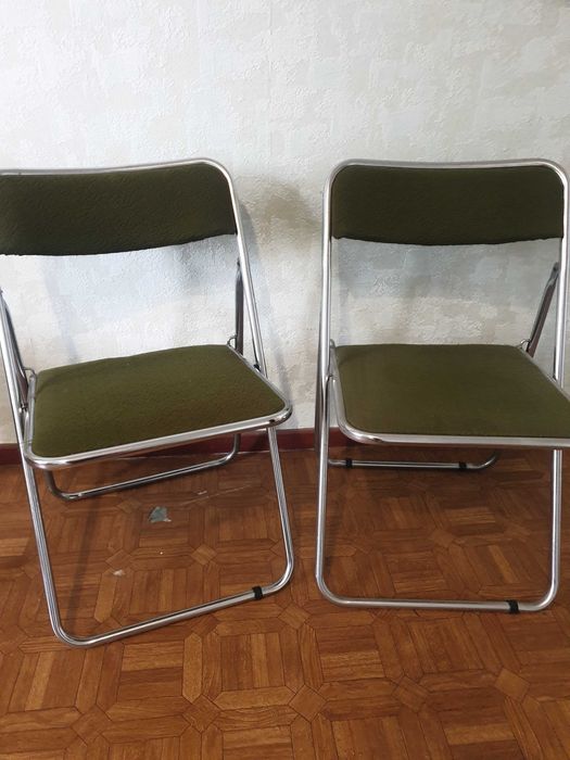 Стулья металлические расскладные