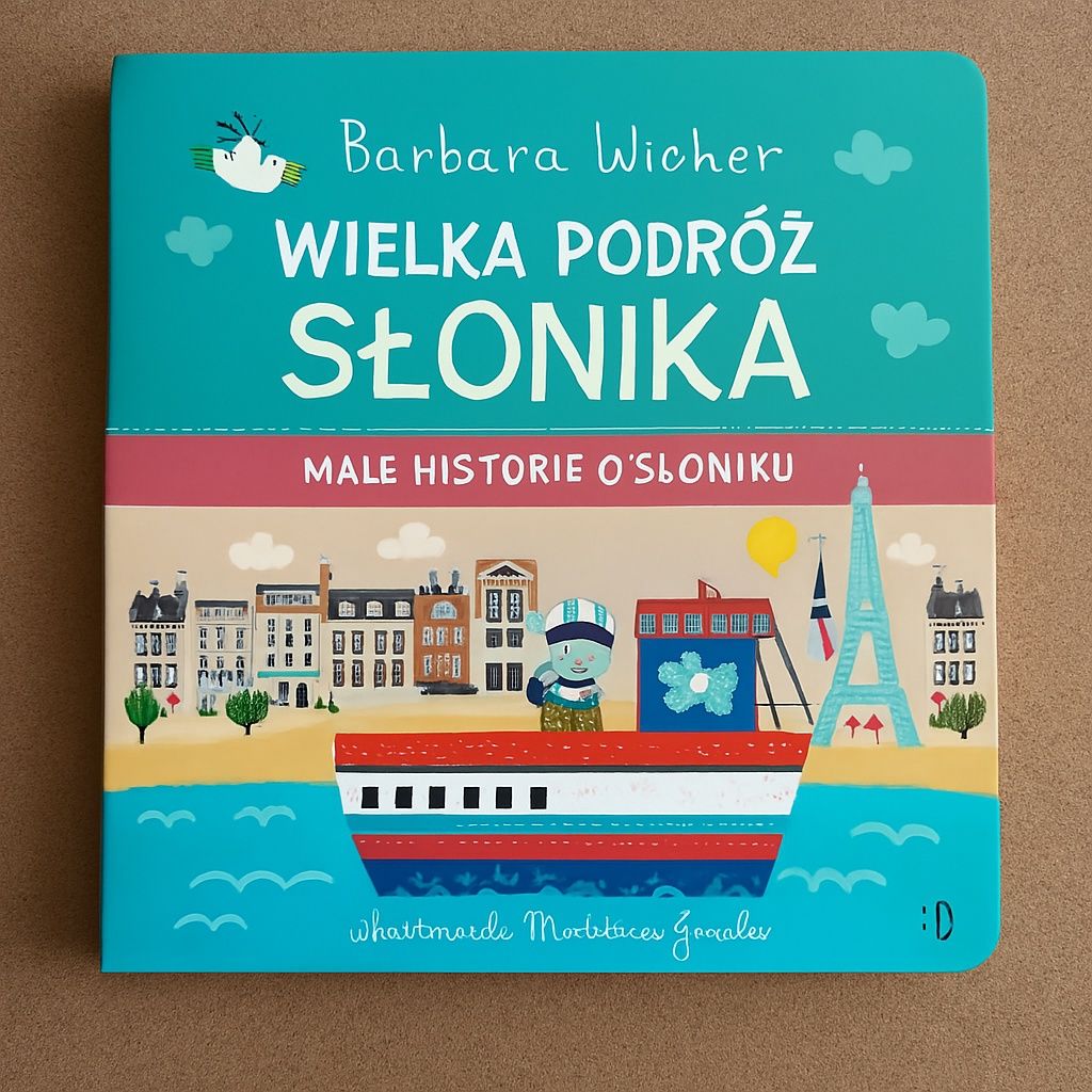 Wielka podróż Słonika  Barbara Wicher  chłopiec Leo