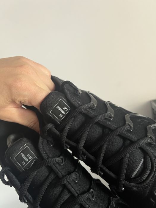 Buty nike air vapormax plus tn czarne bez wad oryginalne rozmiar 45,5