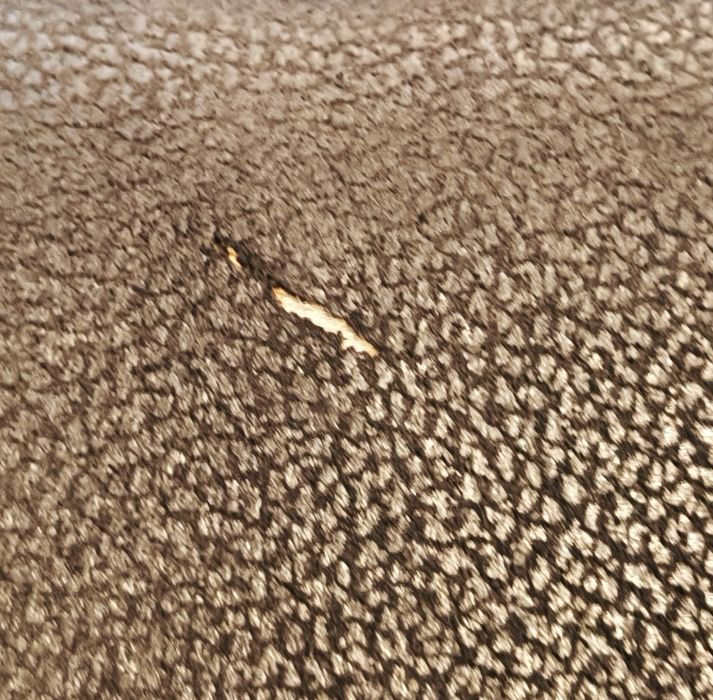 Sofá com chaise longue impecável