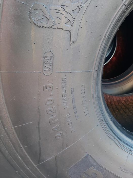 Opona używana rolnicza 24R20.5 LINGLONG STRONG MAX 2000zł W4605