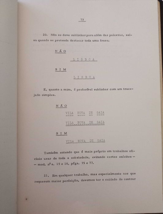 Ministério das Finanças - trabalhos dactilograficos - 1962