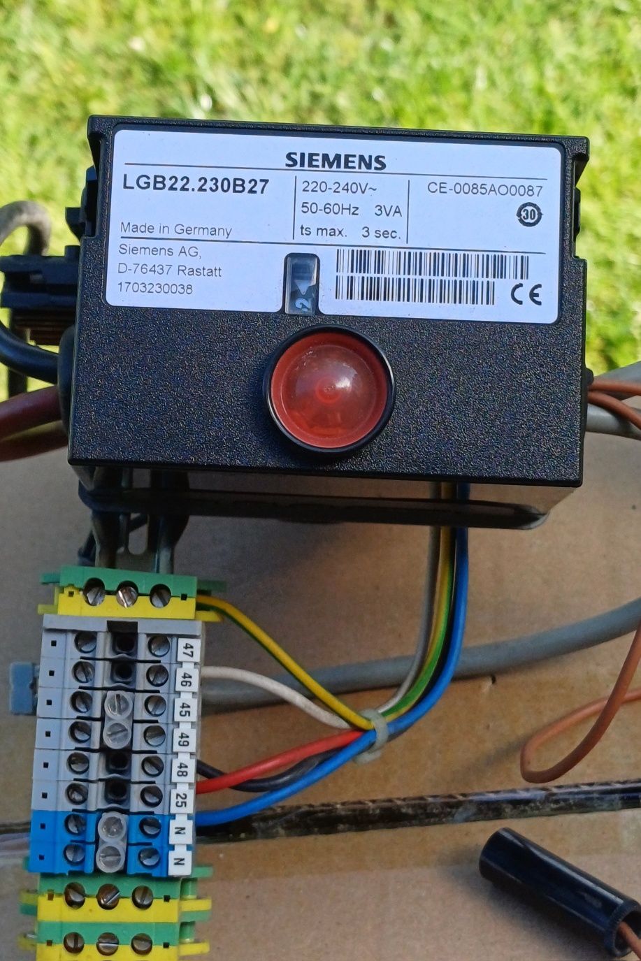 Siemens LGB22.230B27 Elco palnik gazowy sterownik automat