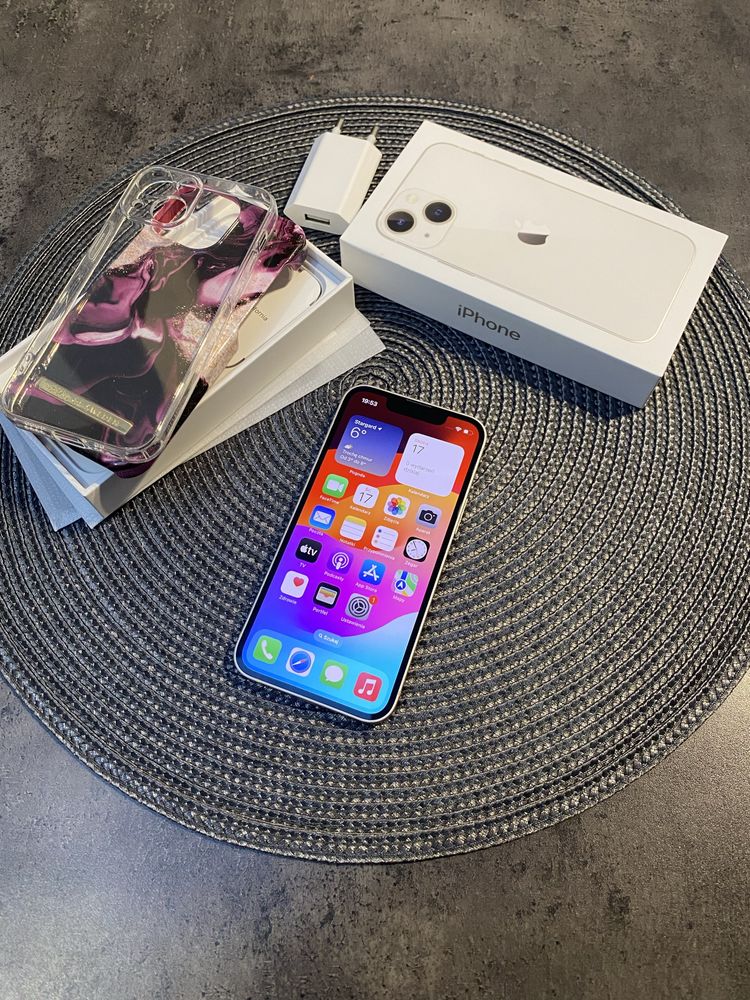 Iphone 13 Mini 128GB bialy stan bdb komplet