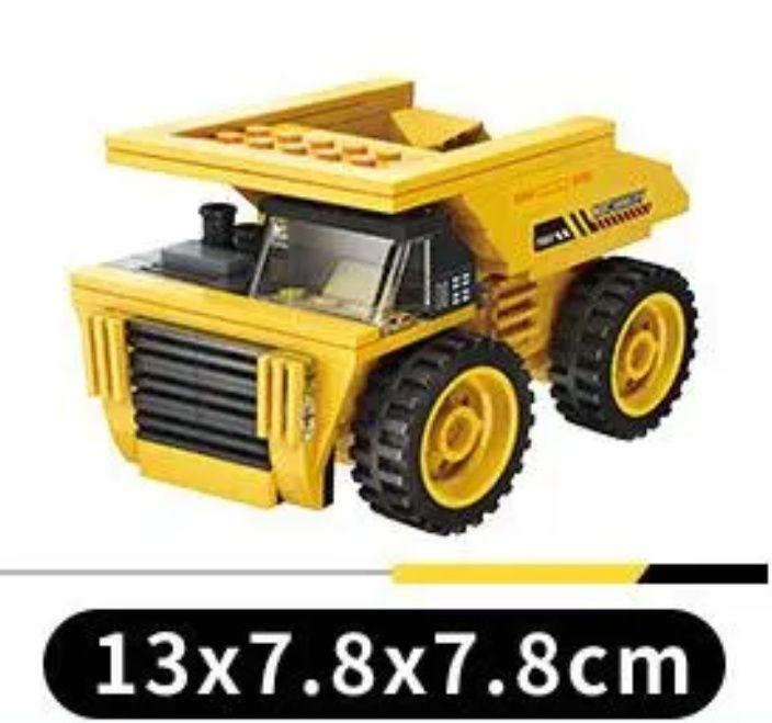 Конструктор 3 в 1 QMAN 42110 Спецтехника, экскаватор, грузовик