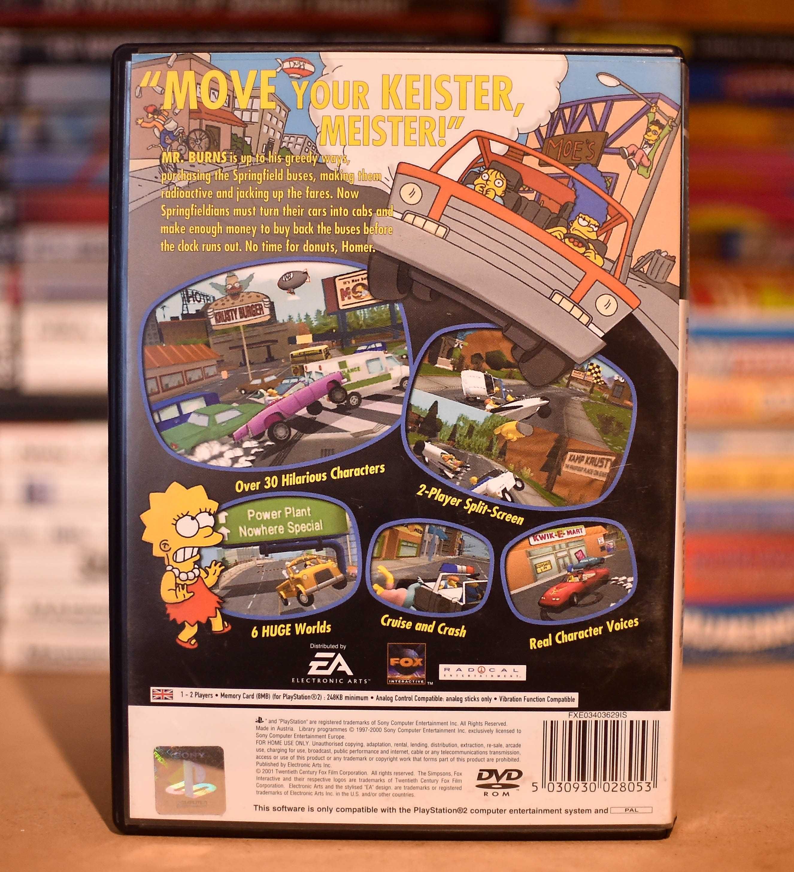 PS2 # The Simpsons Road Rage