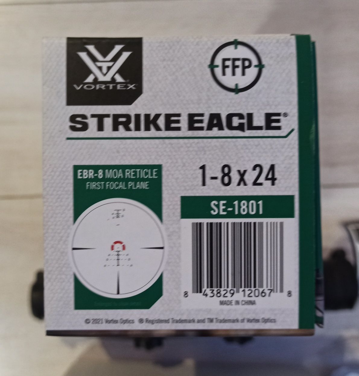 Приціл оптичний Vortex Strike Eagle 1-8x24 FFP