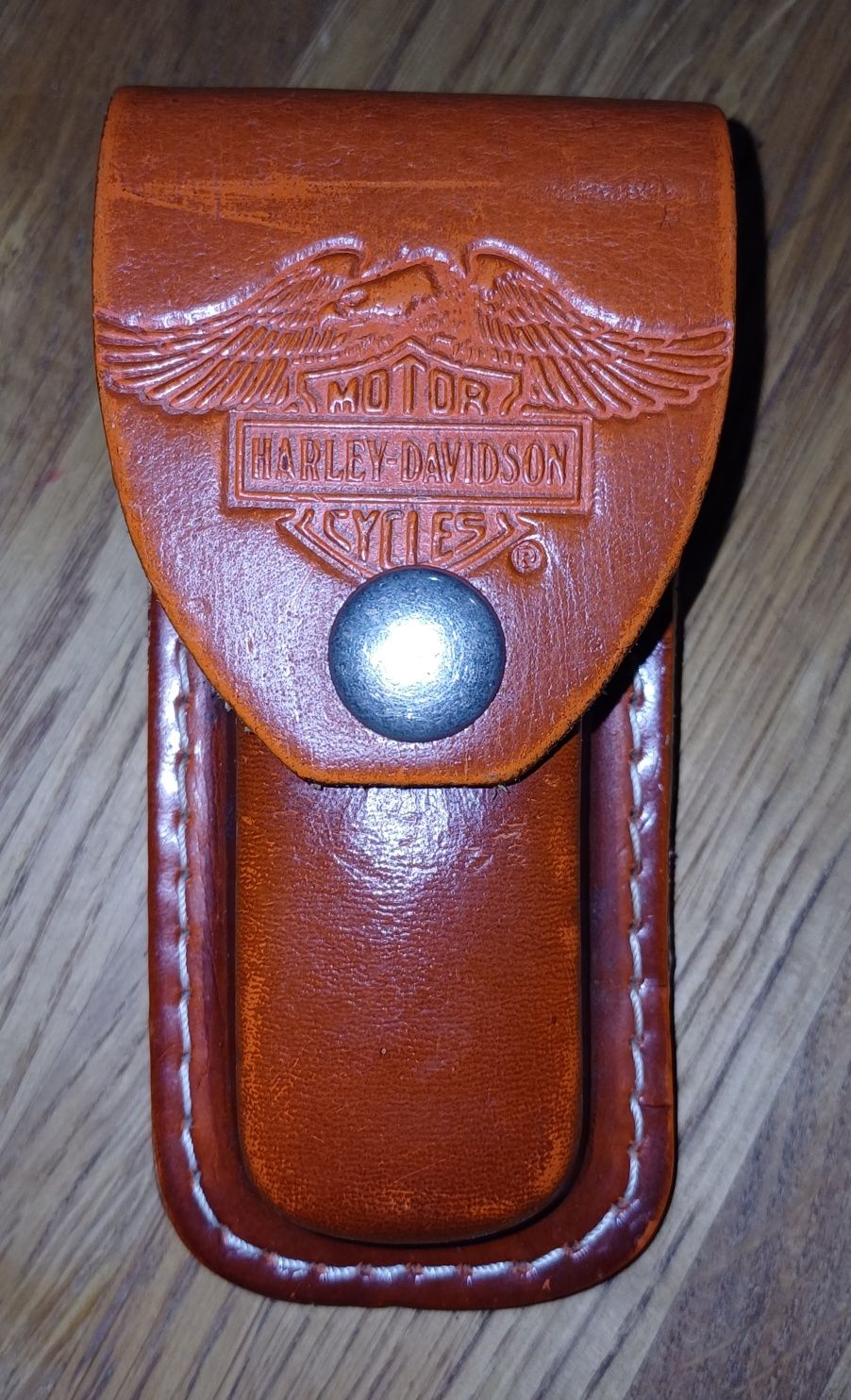 Harley-Davidson etui skóra na pasek