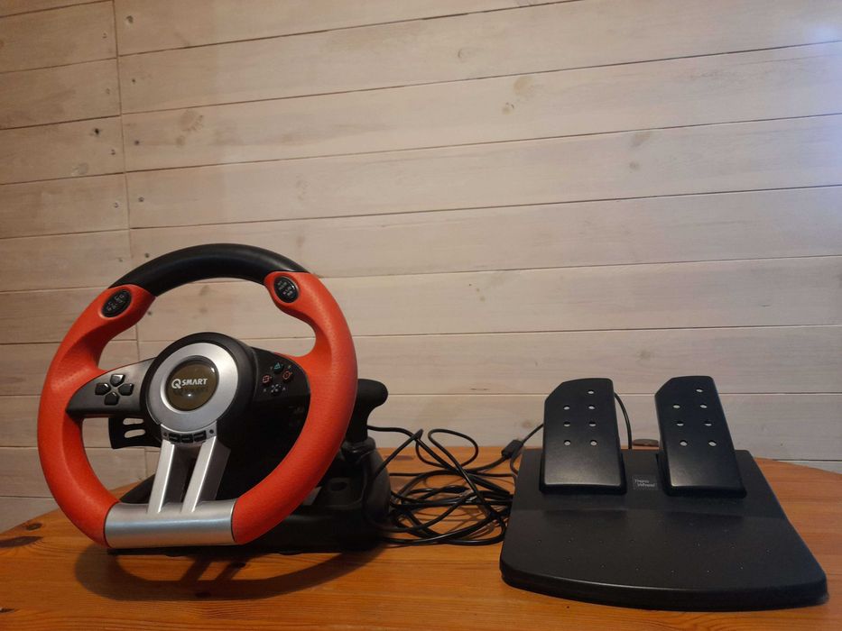 Kierownica ,,SMART SEPANG PRO " z pedałami.