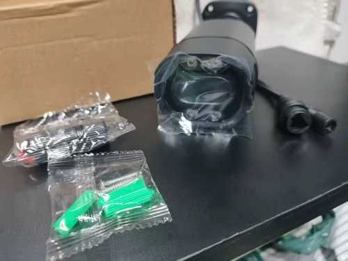 Вулична металева IP камера відеоспостереження 4MP 2.8mm з аудіо Onvif