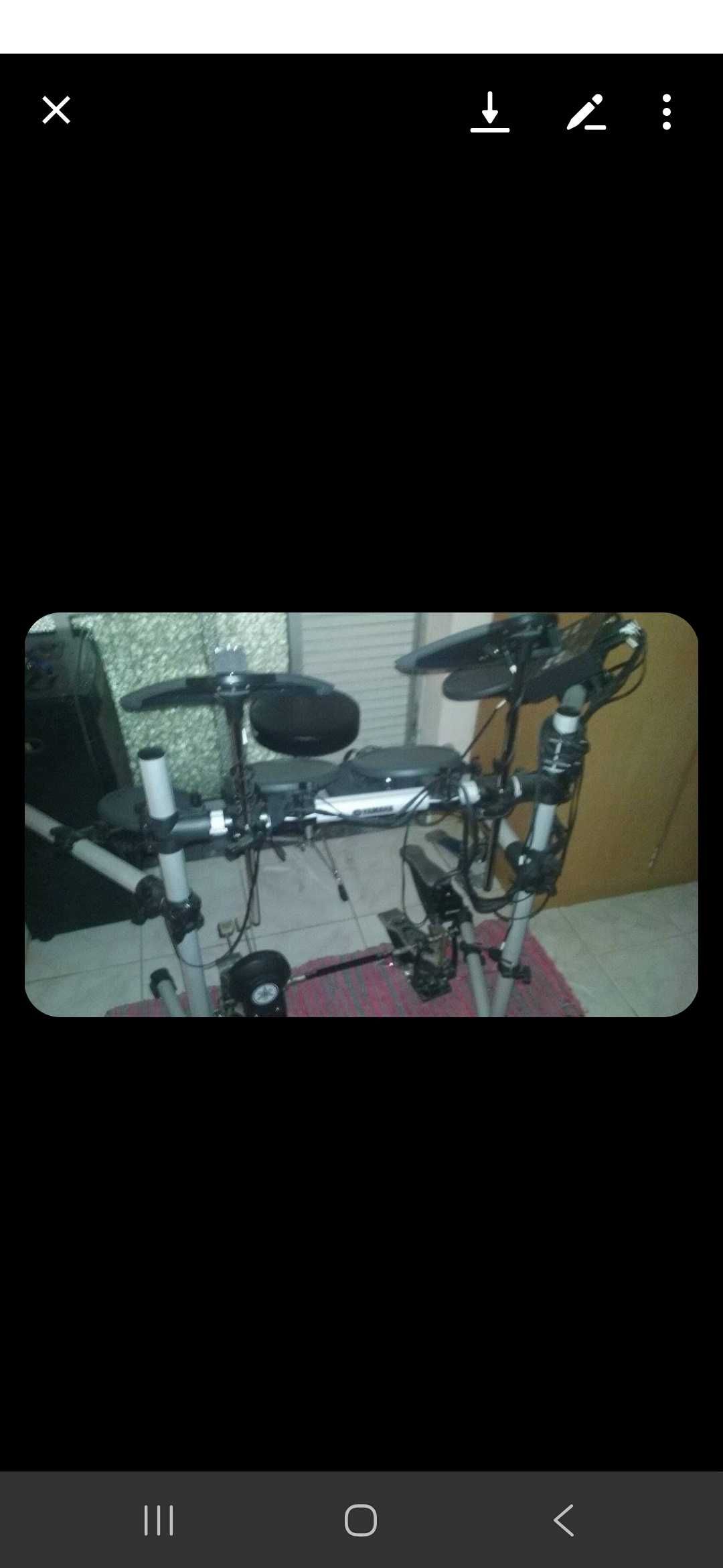 Bateria electronica bom estado