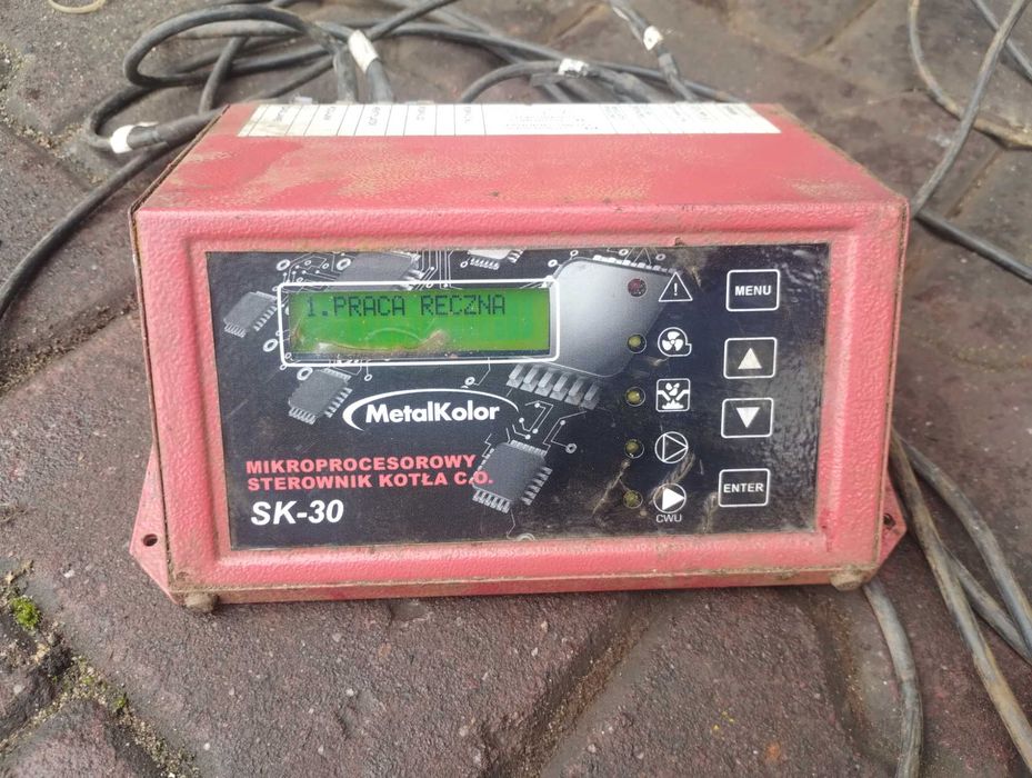 Sterownik sk-30 metalkolor  do pieca kotła podajnik tłokowy sprawny