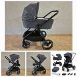 Kinderkraft Nea wózek wielofunkcyjny 2w1 Deep Grey