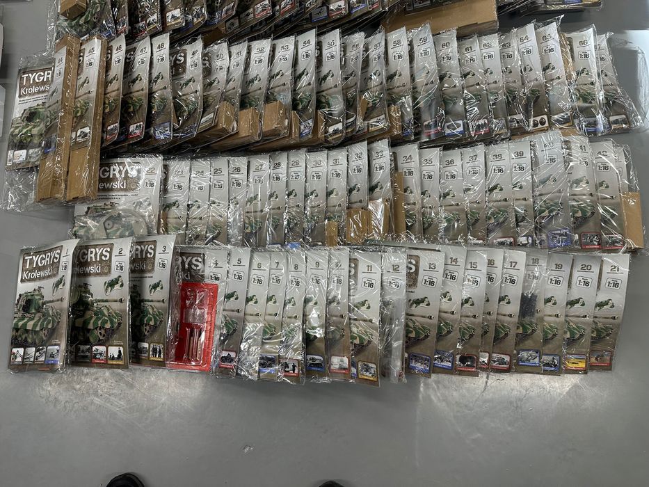 Tygrys Królewski Hachette Königstiger Komplet 1 do 120