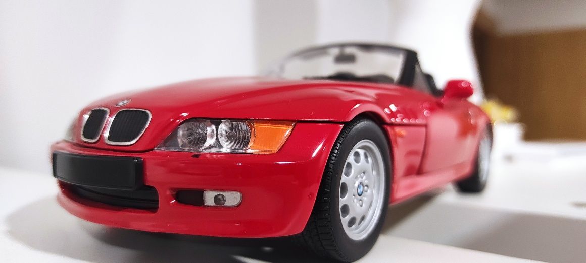 1/18 Bmw z3 cabrio ut models carro coleção miniatura