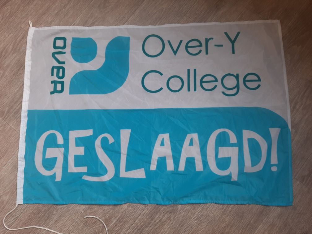 Прапор, флаг OVER-Y college, Амстердам