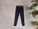 Legginsy Nike Pro dri-fit złote detale