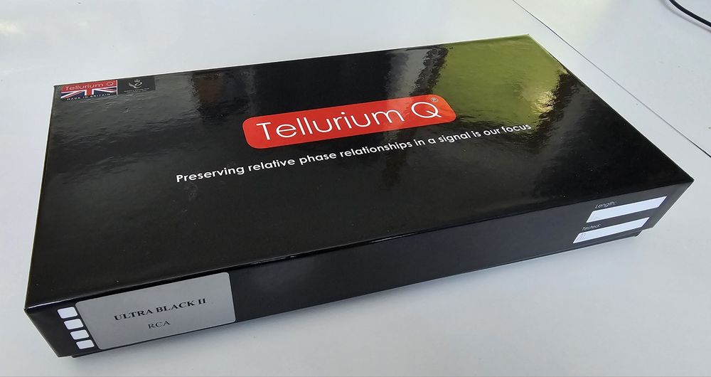 Telluriim Q Ultra Black II RCA 1m