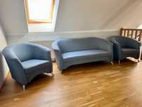 Zestaw mebli - Sofa i dwa fotele
