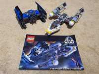 Lego Star Wars 7152 TIE Fighter & Y-wing reissue z 2002r.