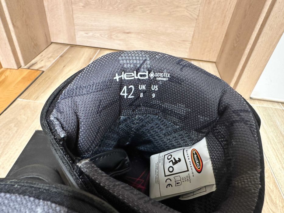 buty motocyklowe niskie held ventuma surround gtx membrana krótkie 42