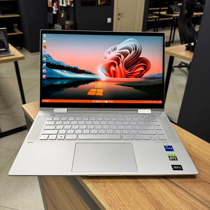 Ігровий 2в1 HP ENVY/2K, 120 Гц Touch/i7 1255U/RTX 2050 4 GB/1 TB NVME