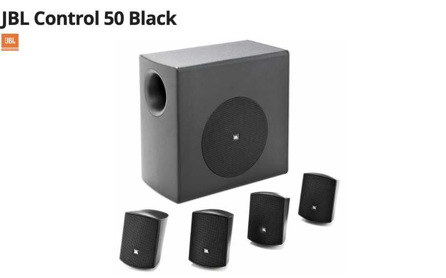 JBL Control 50 Black – zestaw głośników – NOWE na gwarancji!